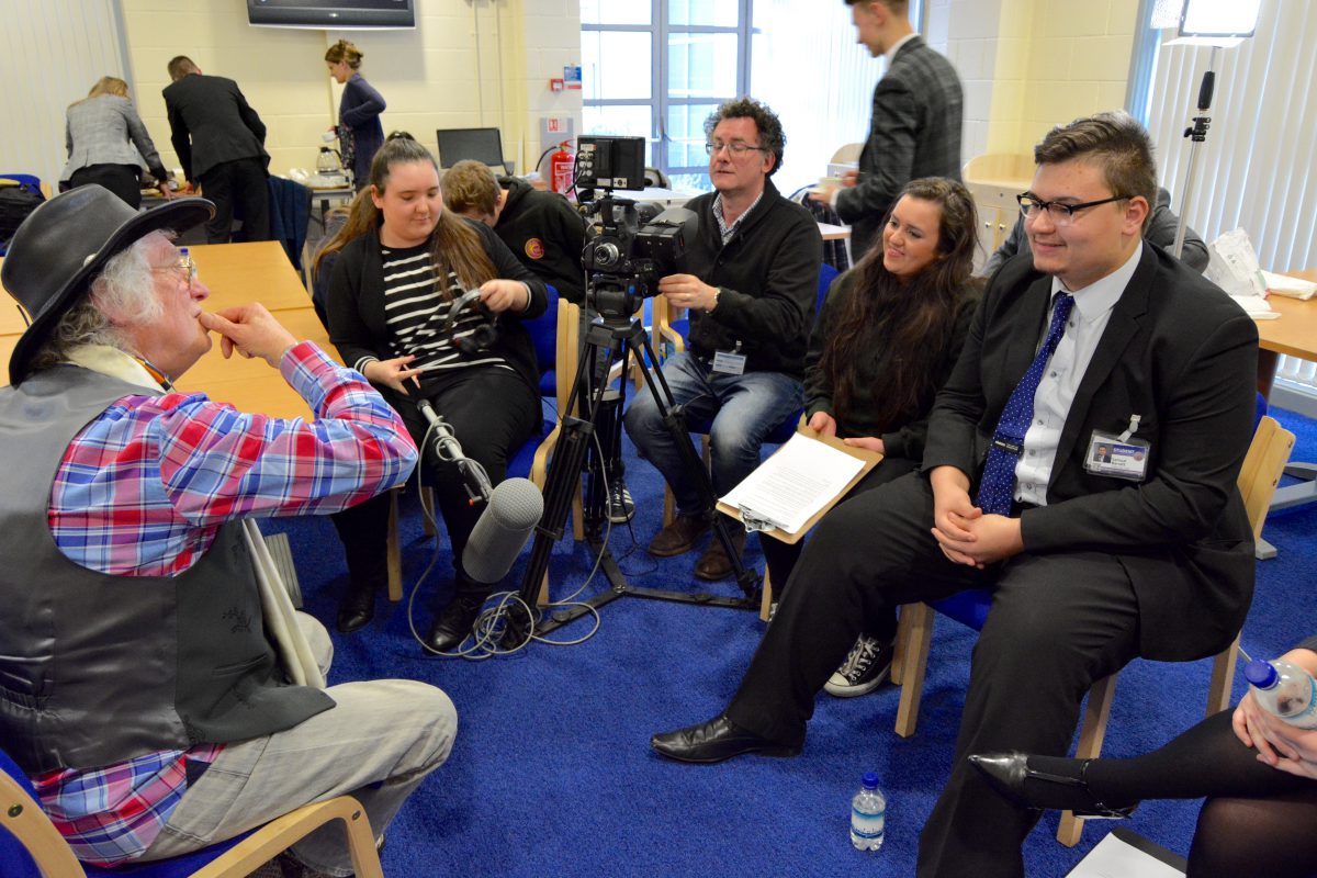 Students interview Noddy Holder