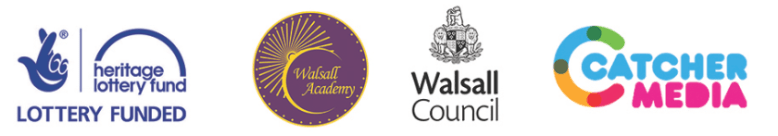 HLF Walsall Academy Walsall Council Catcher Media logos