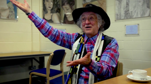 web Noddy Holder being interviewed